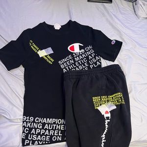 mens M champion fit